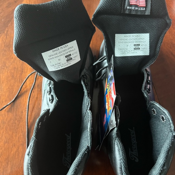 WORK BOOTS, THOROGOOD, HI -TOP, ULTIMATE CROSSTRAINER, BLK, SIZE 7, MADE IN USA - Picture 8 of 11